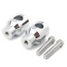 RP9920-1083 Handlebar riser Handlebar riser clamp Set 2" for 1"-25 for Harley Sportster Dyna Bobber Chopper