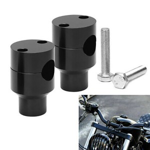 RP9920-1083 Handlebar riser Handlebar riser clamp Set 2" for 1"-25 for Harley Sportster Dyna Bobber Chopper