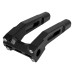 RP9920-1113B Motorcycle 1"/1.25" Mount Handlebar Risers Height:10" for Harley Softail 1995-2015 VRSC 2002-2017 Sportster XL 1996-2022