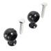 RP9920-1114 Motorcycle Handlebar Risers Clamp Fat Round Heightening Mount for Harley Touring Dyna Fat Bob Chopper Bobber