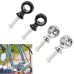 RP9920-1114 Motorcycle Handlebar Risers Clamp Fat Round Heightening Mount for Harley Touring Dyna Fat Bob Chopper Bobber