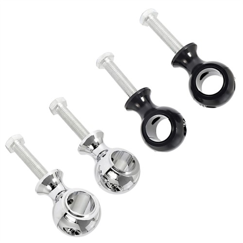 RP9920-1114 Motorcycle Handlebar Risers Clamp Fat Round Heightening Mount for Harley Touring Dyna Fat Bob Chopper Bobber