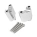 RP9920-1115 Extender Block Height 2" Handlebar Riser 1" Bar Clamp Mount Kit for Harley Sportster XL1200X 48 1200 2010-2017