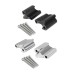 RP9920-1115 Extender Block Height 2" Handlebar Riser 1" Bar Clamp Mount Kit for Harley Sportster XL1200X 48 1200 2010-2017