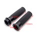 RP9930-2048B 1" Handlebar Beveled Fusion Hand Grips for Harley Sportster 883 1200 Touring Dyna Softail