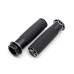 RP9930-2048B 1" Handlebar Beveled Fusion Hand Grips for Harley Sportster 883 1200 Touring Dyna Softail