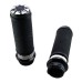 RP9930-2049B 1" 25mm CNC Edge Cut Handlebar Hand grips for Harley Sportster 883 1200 Touring Dyna Softail