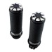 RP9930-2049B 1" 25mm CNC Edge Cut Handlebar Hand grips for Harley Sportster 883 1200 Touring Dyna Softail
