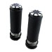 RP9930-2050B 1" Black Electric Burst Hand Grips for Harley Softail Slim Fat Boy Touring FLHX Street Electra Glide Burst