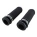 RP9930-2050B 1" Black Electric Burst Hand Grips for Harley Softail Slim Fat Boy Touring FLHX Street Electra Glide Burst