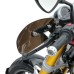 RP9940-2003 10mm Motorcycle Hand Guard Cold Wind Deflector Shield for Harley Touring Custom