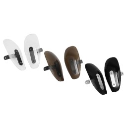 RP9940-2003 10mm Motorcycle Hand Guard Cold Wind Deflector Shield for Harley Touring Custom