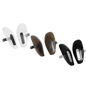 RP9940-2003 10mm Motorcycle Hand Guard Cold Wind Deflector Shield for Harley Touring Custom