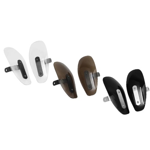 RP9940-2003 10mm Motorcycle Hand Guard Cold Wind Deflector Shield for Harley Touring Custom