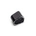 RP9940-4006B Black Slot Track Ignition Switch Cover for Harley Touring 2007-2013