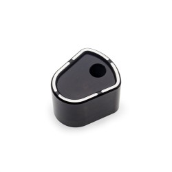 RP9940-4006B Black Slot Track Ignition Switch Cover for Harley Touring 2007-2013