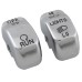 RP9940-4009C 6PCS Control Switch Button Cap Kit for Harley Softail Classic Deluxe