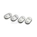 RP9940-4010C Chrome Brushed Rocker Panel Switch Cover for Harley Electra Glide FLHTCU 1996-2013