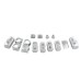 RP9940-4016C 13 PCS Control Switch Button Cap Kit for Harley Electra Glide FLHT, Street Glide FLHX, Ultra Limited FLHTK 2014-2024