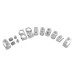 RP9940-4016C 13 PCS Control Switch Button Cap Kit for Harley Electra Glide FLHT, Street Glide FLHX, Ultra Limited FLHTK 2014-2024