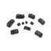 RP9940-4017B 11 PCS Control Switch Button Cap Kit for Harley Electra Glide FLHT, Street Glide FLHX, Ultra Limited FLHTK 2014-2024