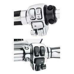 RP9940-4018 10 PCS Control Switch Button Cap Kit for Harley Touring Electra Glide Street Glide 1996-2013