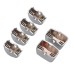 RP9940-4019 6 PCS Control Switch Button Cap Kit for Harley 14-later XL 12-17 Dyna (except 16-17 FXDLS) and 11-15 Softail models