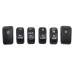 RP9940-4019 6 PCS Control Switch Button Cap Kit for Harley 14-later XL 12-17 Dyna (except 16-17 FXDLS) and 11-15 Softail models