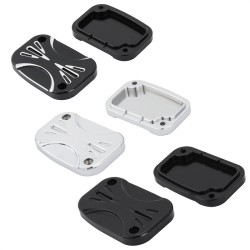 RP9940-6029 Brake Clutch Master Cylinder Cover Front Oil Cup Lid for Harley FLH Electra Glide 2008-Later FLHR Road King 2008-Later