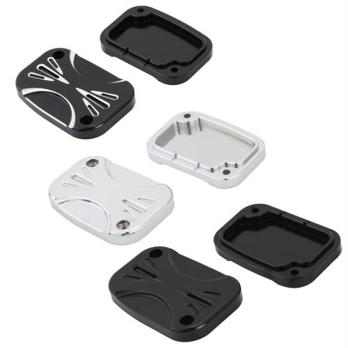 RP9940-6029 Brake Clutch Master Cylinder Cover Front Oil Cup Lid for Harley FLH Electra Glide 2008-Later FLHR Road King 2008-Later