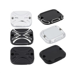 RP9940-6030 Front Brake Reservoir Master Cylinder Cover for Harley Softail Dyna 1996-2015