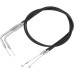 RP9950-4002B Motorcycle Lengthened Throttle Cable Wires Clutch Line 100CM for Harley Sportster Dyna Softail Touring