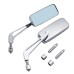 RP9980-1048 Universal Adjustable Motorcycle Scooters Rear View Side Reflector for Harley models 1982-later