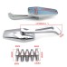 RP9980-1049 Rear Side Mirror for Harley models 1982-later