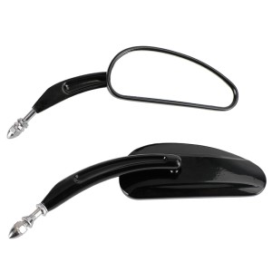 RP9980-1050 Aluminum Rear Side Mirror for Harley models 1982-later