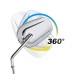 RP9980-1052 Rear Side Mirror for Harley models 1982-later