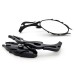 RP9980-1053B Black Rear Side Mirror for Harley models 1982-later