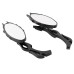 RP9980-1053B Black Rear Side Mirror for Harley models 1982-later