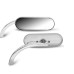 RP9980-1057C Mini Oval Micro Mirror for  Harley models 1982-later