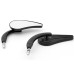 RP9980-1059 Aluminum Rear Side Mirror with M8 or M10 adapter for Harley models 1982-later