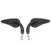 RP9980-1059 Aluminum Rear Side Mirror with M8 or M10 adapter for Harley models 1982-later