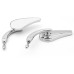 RP9980-1059 Aluminum Rear Side Mirror with M8 or M10 adapter for Harley models 1982-later