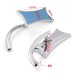 RP9980-1064C Four Point Micro Mirror for Harley models 1982-later