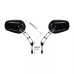 RP9980-1074 Aluminum Rear CNC Deep Cut Side Mirror for Harley Models 1982-later