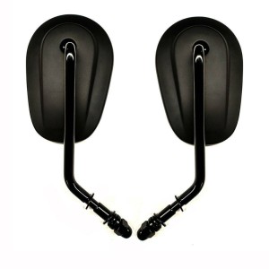 RP9980-1087 Tape Red Cruiser Motorcycle Mirrors for Harley Models 1982-later