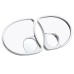 RP9980-1147 Motorcycle Inner Fairing Mount Side Rear Mirrors w/ Blind Spot Mirror for Harley Street Glide FLHX Electra Glide FLHT FLHTK FLHTCU 1996-2013