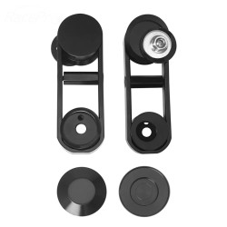 RP9980-2013B Adjustable Drop Mirror Relocator for Harley Electra Glide FLHT, Street Glide FLHX, Ultra Limited FLHTK 2014-2024