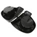 RP2210-2004B Low Fairing Speaker Pods Pods Size 6.5" No Metal Grilles No Speakers For Harley Davidson Touring Models FLT, FLHT, FLHTCU, FLHRC, Road King, Street Glide, Electra Glide, Ultra-Classic 2014-2023