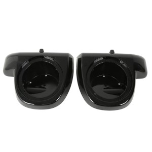 RP2210-2004B Low Fairing Speaker Pods Pods Size 6.5" No Metal Grilles No Speakers For Harley Davidson Touring Models FLT, FLHT, FLHTCU, FLHRC, Road King, Street Glide, Electra Glide, Ultra-Classic 2014-2023