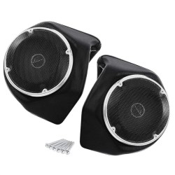 RP2210-2006B Tour Pak Rear Speaker Pods For Harley Davidson Touring Models FLT, FLHT, FLHTCU, FLHRC, Road King, Street Glide, Electra Glide, Ultra-Classic 2014-2023